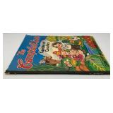 Very Large Vintage Campbell Kids Coloring Book (Some Pages Colored) 16 3/4" x 21 1/2"