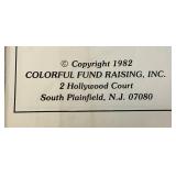 Very Large Vintage Campbell Kids Coloring Book (Some Pages Colored) 16 3/4" x 21 1/2"