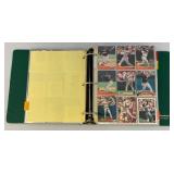 Misc. Unsorted Baseball Sports Cards In Clollectors Albums
