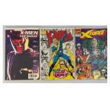 Misc. Vintage  Comics Including X-Men And More (Bagged And Carded)