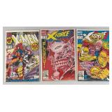 Misc. Vintage  Comics Including X-Men And More (Bagged And Carded)