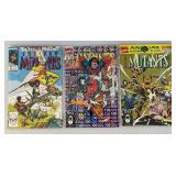 Misc. Vintage  Comics Including X-Men And More (Bagged)