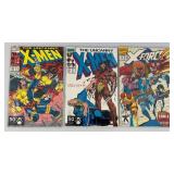 Misc. Vintage  Comics Including X-Men And More (Bagged)