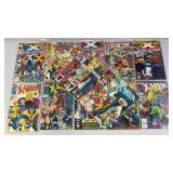 Misc. Vintage  Comics Including X-Men And More (Bagged)