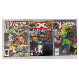 Misc. Vintage  Comics Including X-Men And More (Bagged)