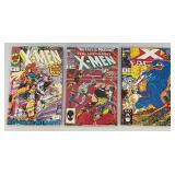 Misc. Vintage  Comics Including X-Men And More (Bagged)