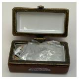 RARE Vintage Minjiature TONKA Brand Trinket Box With Tonka Cement Truck And Cement Bag (VERY COOL)