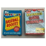 Misc. Vintage Baseball Card Sets & More (Most Factory Sealed)