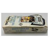 Vintage Second Edition Collegiate Collection North Carolina Tar Heels Basketball Trading Cards In Sealed Packs