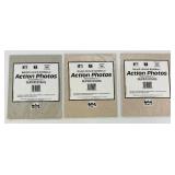 Misc. Vintage 8" x 10" Major League Baseball Action Photos In Original Factory Sealed Bags & Carded