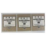 Misc. Vintage 8" x 10" Major League Baseball Action Photos In Original Factory Sealed Bags & Carded