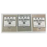 Misc. Vintage 8" x 10" Major League Baseball Action Photos In Original Factory Sealed Bags & Carded