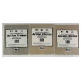 Misc. Vintage 8" x 10" Major League Baseball Action Photos In Original Factory Sealed Bags & Carded