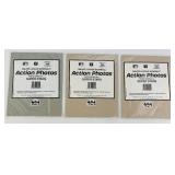 Misc. Vintage 8" x 10" Major League Baseball Action Photos In Original Factory Sealed Bags & Carded