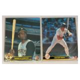 Misc. Vintage 8" x 10" Major League Baseball Action Photos In Original Factory Sealed Bags & Carded