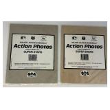 Misc. Vintage 8" x 10" Major League Baseball Action Photos In Original Factory Sealed Bags & Carded