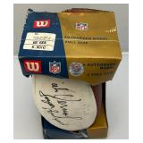 Super Bowl 34 St. Louis Rams Head Coach Dick Vermeil Autographed Football