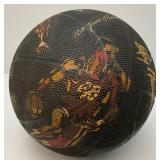 Leroy Neiman Basketball In Acrylic Protective Case