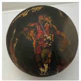 Leroy Neiman Basketball In Acrylic Protective Case