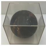 Leroy Neiman Basketball In Acrylic Protective Case