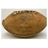 Very Old Rawlings R20 Don Meredith Official Football (Very Cool)