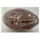 Super Bowl 17 Champs JOE THEISMANN Autographed Football (Sealed In Shrink Wrap)