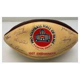 1987 Enshrinees Pro Football Hall Of Fame  Wilson Football
