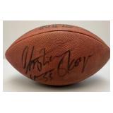 Unknown Autographed #55  NFL Football