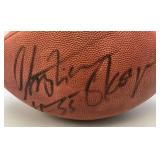 Unknown Autographed #55  NFL Football