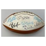 Wilson Football With Autographs Including Len Dawson, Otis Taylor, Walter White, & More