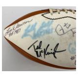 Wilson Football With Autographs Including Len Dawson, Otis Taylor, Walter White, & More