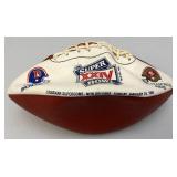Two Vintage Footballs Including Super Bowl XXIV & Rawlings Steve Young MVP