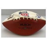 Two Vintage Footballs Including Super Bowl XXIV & Rawlings Steve Young MVP