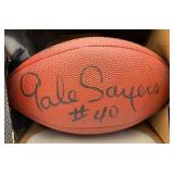 GALE SAYERS Autographed Chicago Bears Football