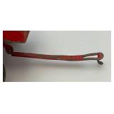 Vintage Tru-Scale Preseed Steel Barge Wagon With Plastic Rims And Rubber Tires 1/16 Scale