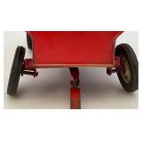 Vintage Tru-Scale Preseed Steel Barge Wagon With Plastic Rims And Rubber Tires 1/16 Scale