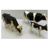 Vintage Nylint Plastic Cow Figurines