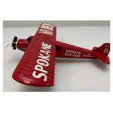 Vintage Die Cast Wings Of TEXACO 1932 Northrop Gamma Sky Chief & 1929 Buhl CA-6 Sesquiplane Spokane Sun  Banks