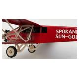 Vintage Die Cast Wings Of TEXACO 1932 Northrop Gamma Sky Chief & 1929 Buhl CA-6 Sesquiplane Spokane Sun  Banks