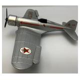 Vintage Die Cast Wings Of TEXACO 1932 Northrop Gamma Sky Chief & 1929 Buhl CA-6 Sesquiplane Spokane Sun  Banks
