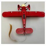 Vintage Die Cast Ertl Collectibles NFL Team Goaline Classics Kansas City Chiefs Stadium Biplane Banks One With Banner & Original Box