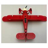 Vintage Die Cast Ertl Collectibles NFL Team Goaline Classics Kansas City Chiefs Stadium Biplane Banks One With Banner & Original Box