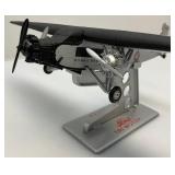 Vintage Die Cast Ertl Collectibles AMERICAN AIRLINES Ford Tri-Motor Airplane (New In Original Box Missing Foam Top Packing)