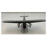 Vintage Die Cast Ertl Collectibles AMERICAN AIRLINES Ford Tri-Motor Airplane (New In Original Box Missing Foam Top Packing)