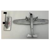 Vintage Die Cast Ertl Collectibles AMERICAN AIRLINES Ford Tri-Motor Airplane (New In Original Box Missing Foam Top Packing)