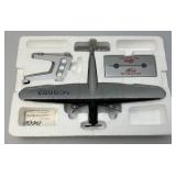 Vintage Die Cast Ertl Collectibles AMERICAN AIRLINES Ford Tri-Motor Airplane (New In Original Box Missing Foam Top Packing)