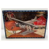 Vintage Die Cast Ertl Collectibles AMERICAN AIRLINES Ford Tri-Motor Airplane (New In Original Box Missing Foam Top Packing)