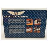 Vintage Die Cast Ertl Collectibles AMERICAN AIRLINES Ford Tri-Motor Airplane (New In Original Box Missing Foam Top Packing)