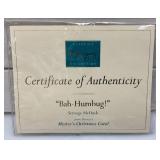 Walt Disney Classic Collection (Ebenezer Scrooge) Bah-Humbug (NIB)