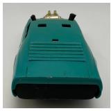 1972 General Mills Kenner Group SSP "Hustlin Hoss" Teal Mach 1 Mustang (No Ripcord) Common Tire Wear On Bottom